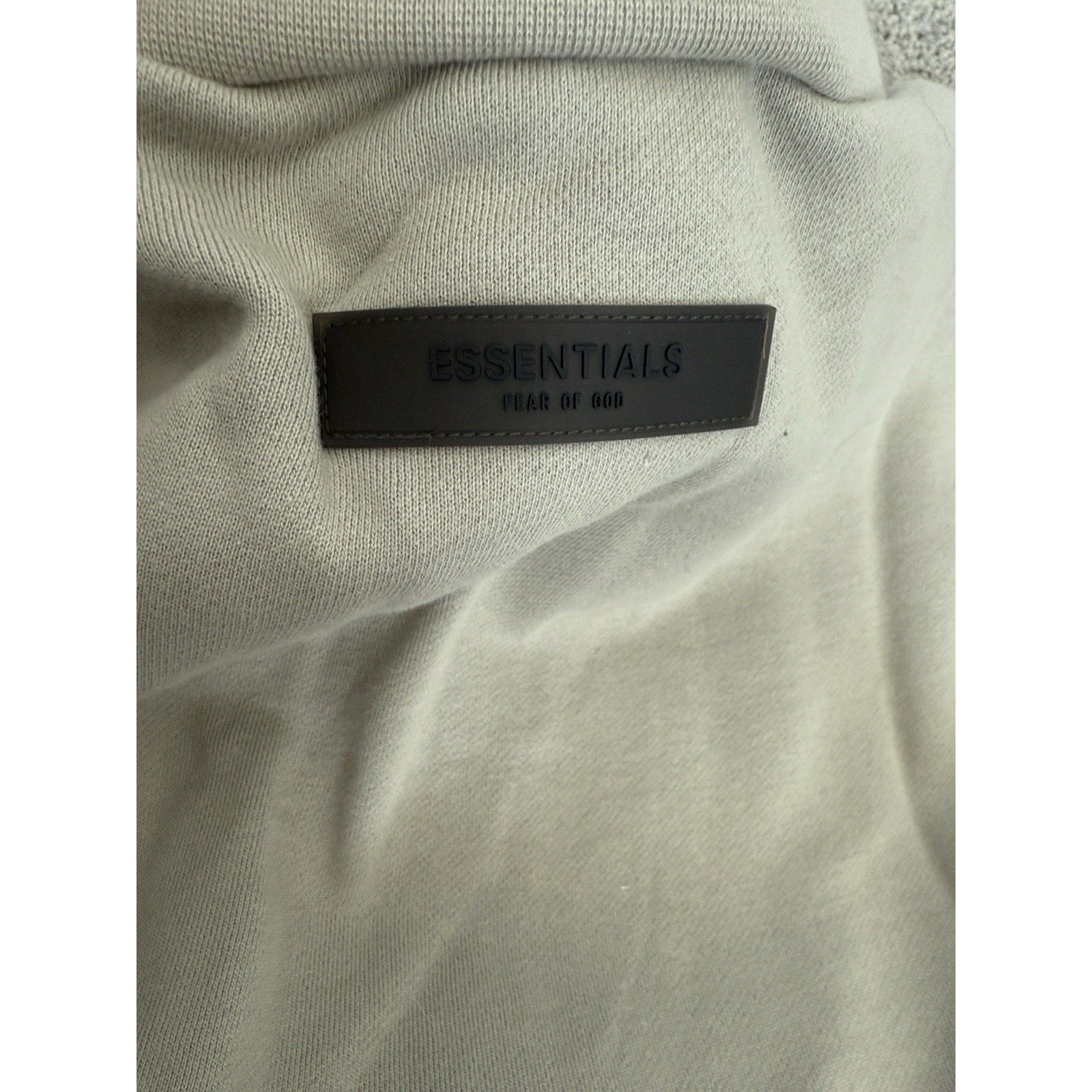 FEAR OF GOD ESSENTIALS Women Tan Sleeveless V Neck Sweatshirt Vest Top Sz Medium thumbnail 11