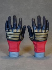 Handmade Deadpool 3 Wade Wilson Cosplay Gloves Screen Printing Prop Accessories
