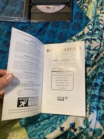 The Mansion of Hidden Souls Sega Saturn Complete Manual & Case Reg Card FOAM