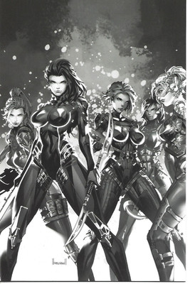 WHITE WIDOW #5 KAEL NGU B AND W UNPLUGGED CON VARIANT ABSOLUTE 2021 NEW UNREAD