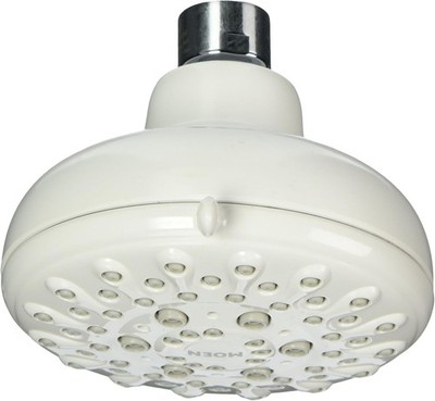 23016W 2.5 GPM Multi-Function Shower Head, White