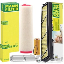 MANN FILTER INSPEKTIONSPAKET passend f�r BMW 330d+3.0d 3er E46 X3 E83 204+218 PS