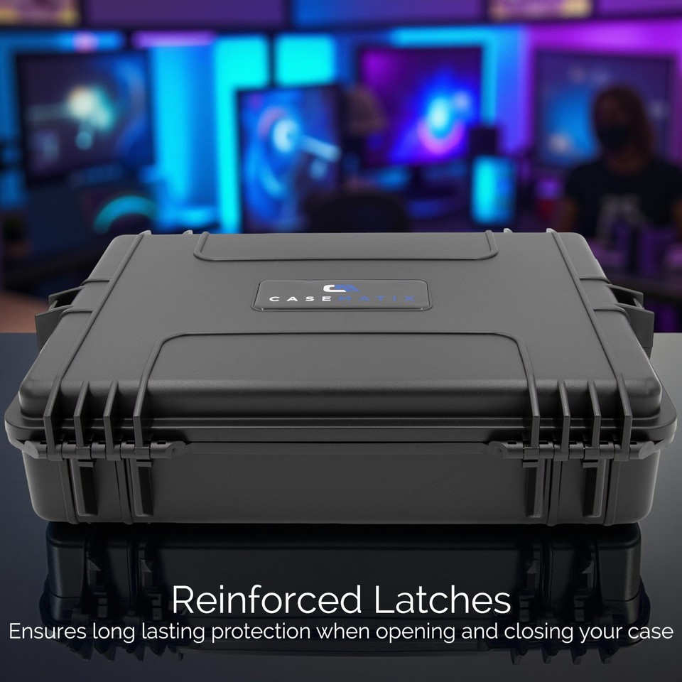 Casematix 15.6–17.3″ Waterproof Hard Case for Alienware Gaming Laptops ...