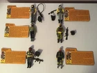 VINTAGE GI JOE ARAH SET OF COBRA PYTHON PATROL 1988 ALMOST COMPLETE WITH CARDS