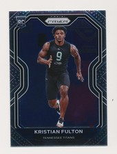 2020 Panini Prizm RC Rookie Kristian Fulton #397 Titans