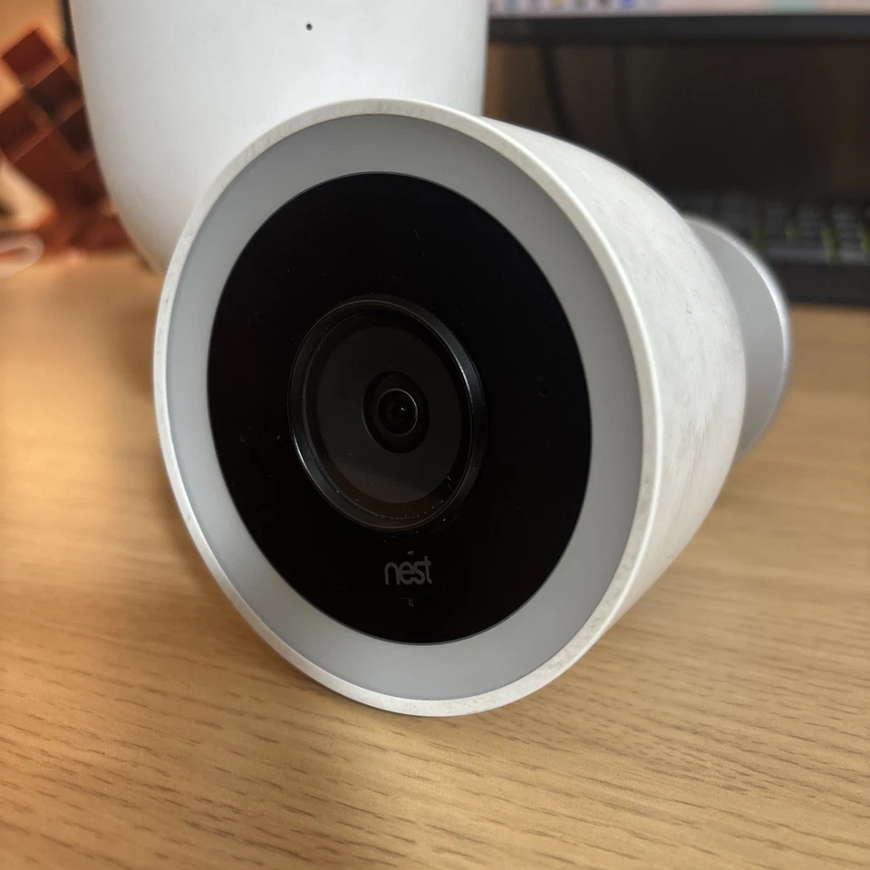 Nest Cam IQ Outdoor NC4200US Security Camera 2 Pack Smart Wi-Fi Google WORKS - Image 3 of 4