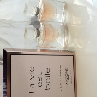 New! 3x Lancome La Vie Est Belle Eau de Parfum 0.14 Oz Each Perfume Mini Bottle