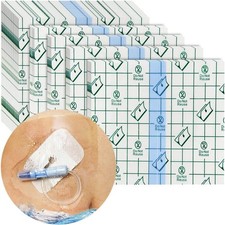 8"x8" Peritoneal Dialysis Catheter Ostomy Shower Cover Waterproof Shield Central