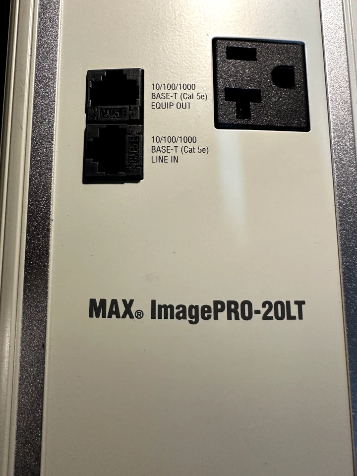 Panamax ImagePRO-20LT MIP-20LT Surge Protector 2-Outlet TELCO/LAN - Tested! Look - Image 3 of 4
