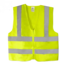  XL- Yellow Safety Vest with Reflective Strips - Meets ANSI/ISEA Standard/DY-XL 
