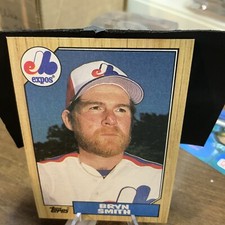 1987 Topps Baseball Card 505 Bryn Smith Montreal Expos