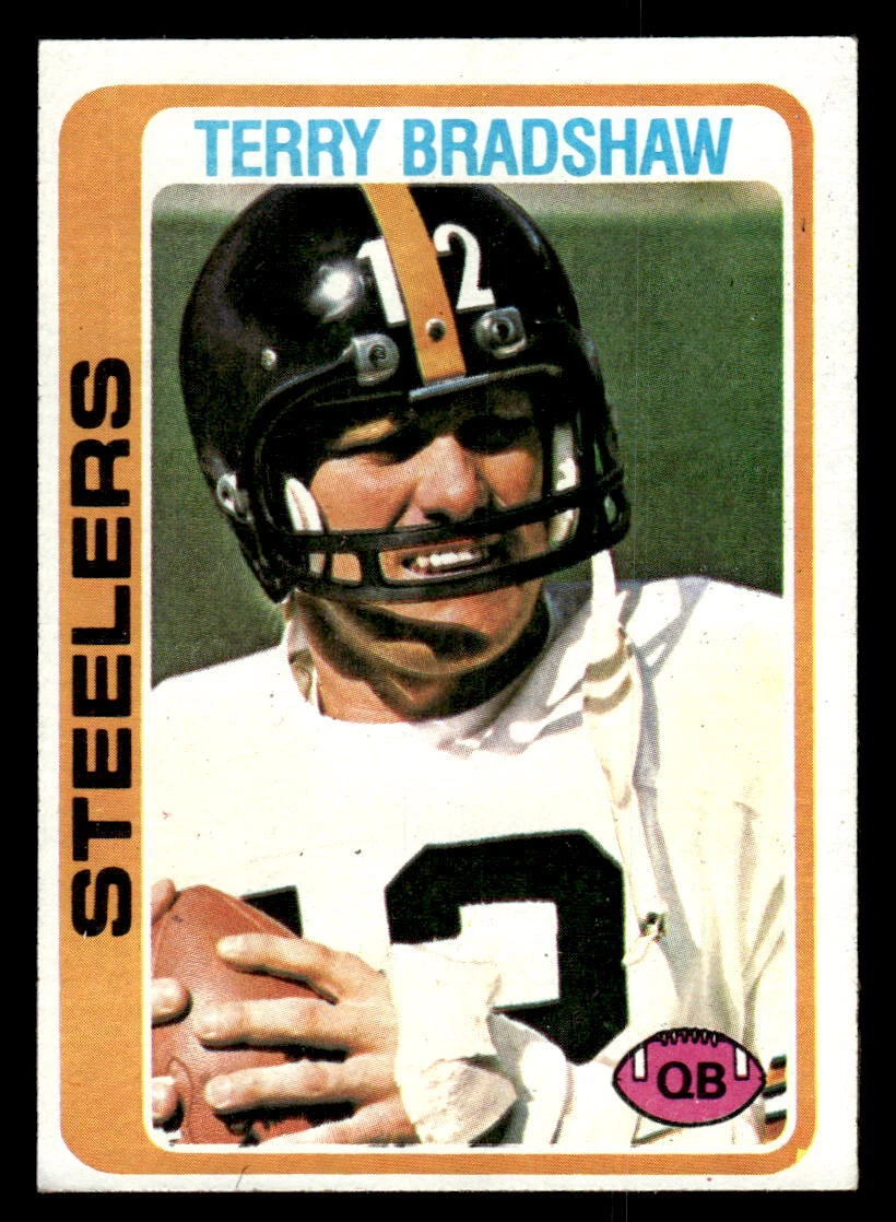 Terry Bradshaw trading card