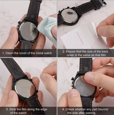 Anti Scratch Protective Film for Watch Caseback 18mm-50mm 200piece/sheet