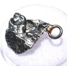 CAMPO DEL CIELO NICKEL IRON METEORITE PENDANT NECKLACE PIECE METEOR SPACE ROCK