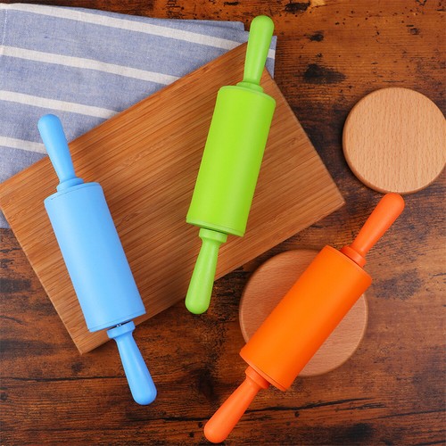 Kit Attrezzi per Impasto Artigianato Plastica Rolling Pin Bambini Artigianato - Foto 6 di 12