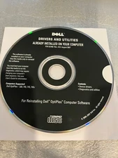 Dell Drivers and Utilities DVD - for Reinstalling Dell Optiplex 320 740 745 745c