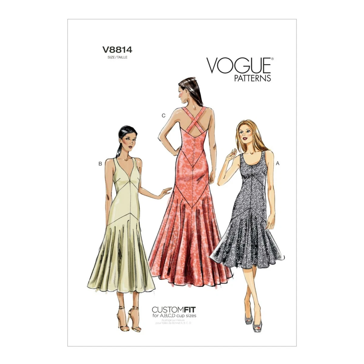 Kleid rückenfrei schnittmuster Clearance