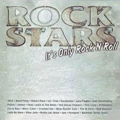 Rock Stars-It's only Rock n' Roll Inxs, World Party, Robert Plant, U2, .. [2 CD]