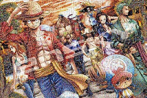 MOSAIC ART JIGSAW PUZZLE 1000ピース 1000pcs Jigsaw Puzzle - LUFFY One Piece Mosaic Art 20x29in