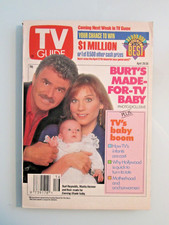 Tv Guide Apr 20-26 1991 Burt Reynolds Marilu Henner Evening Shade
