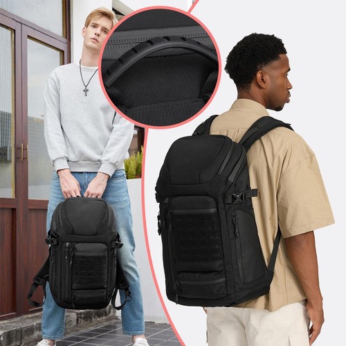 Outdoor Travel Laptop Backpack Large Capacity College Backpack Business Ba S2T8 - Picture 3 of 20