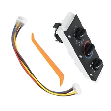 AC A/C & Heater Control with Blower Motor Switch  For Jeep TJ 1999-04 55037473AB