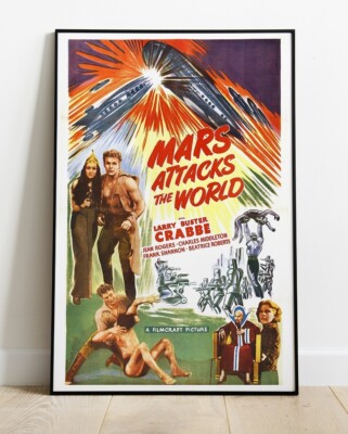Mars Attacks World / King Size Poster - 36''x24'' (#1688)