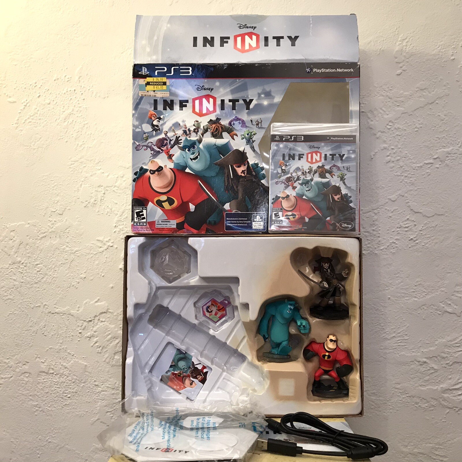 Disney Infinity Toy Box Starter Pack Play Station 3 / PS3 Game NIB