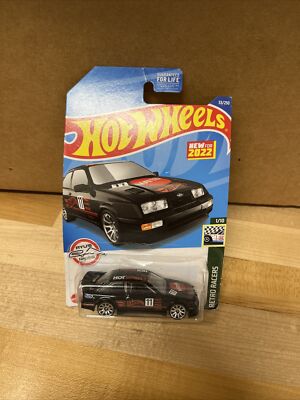 Hot Wheels '87 Ford Sierra Cosworth Black 33/250 2022 Retro Racers