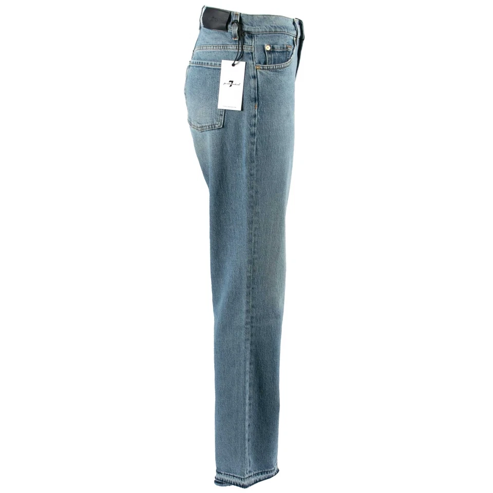 7 FOR ALL MANKIND Damen Straight Jeans Tall Logan Stovepipe Blau / W30 / Hose - Bild 2 von 4