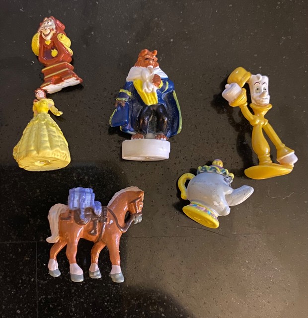 1998 trendmasters beauty and the beast castle