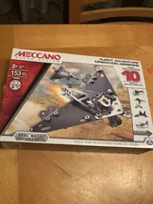 MECCANO MAKER SYSTEM FLIGHT ADVENTURE METAL CONSTRUCTION 10 BOX - Open Box
