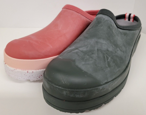 (Mismatched Color Green/Pink): Women's Hunter Play Clogs Sample Shoes ...