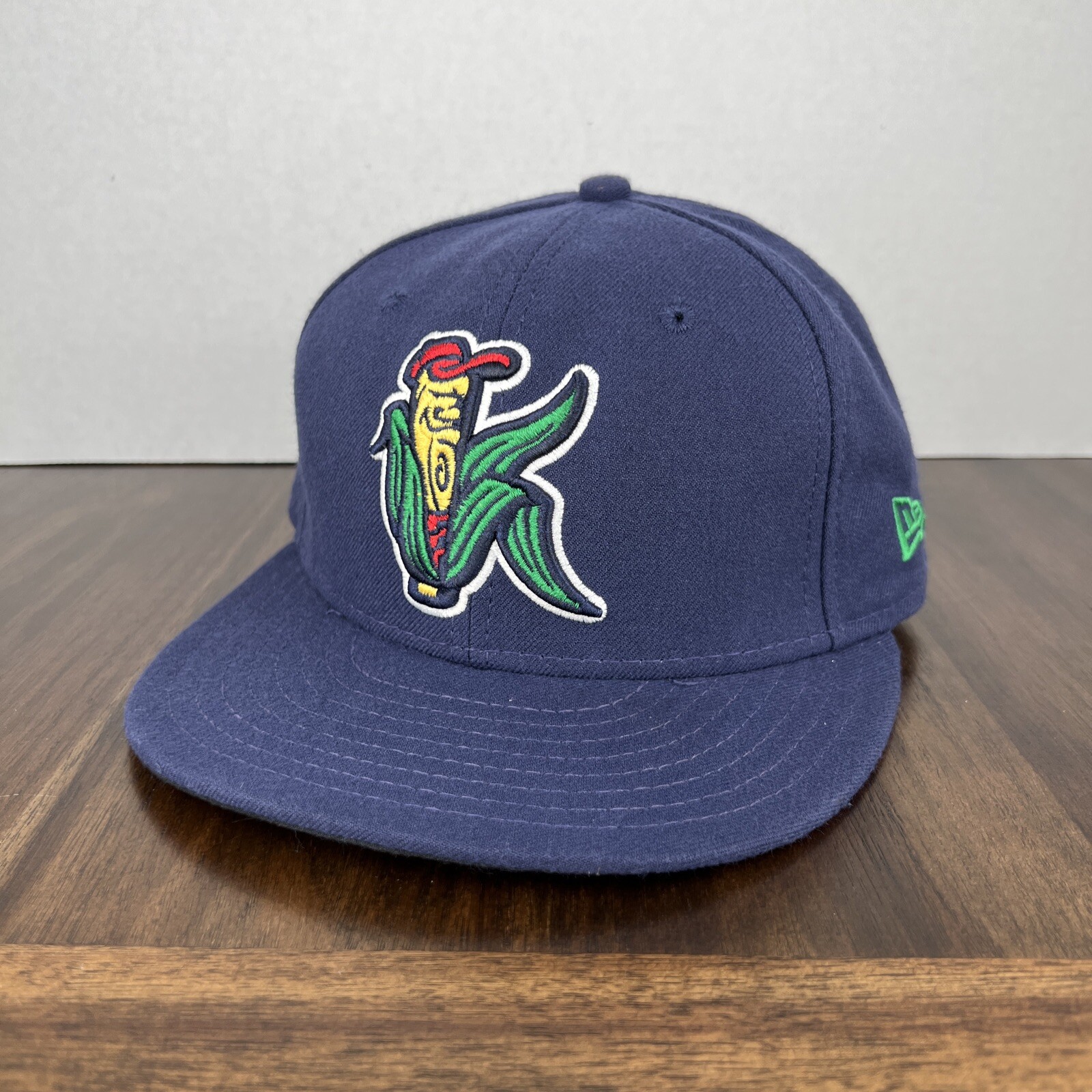 Cedar Rapids Kernels New Era 59Fifty Fitted Hat 7 1/4 Minor League