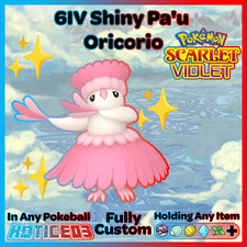 ✨ Shiny Oricorio Pau Form 6IV ✨ Pokemon Scarlet & Violet 🚀 Fast 🚀