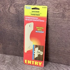 Defender Security Entry Latch Shield U-9510 Outward Opening Door w Hardware NIB