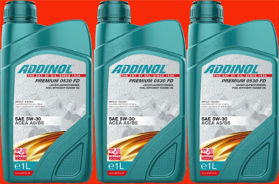 3 liter PE can (1L =  11.70) especially for Ford addinol premium 0530 FD 5W30 M2C913