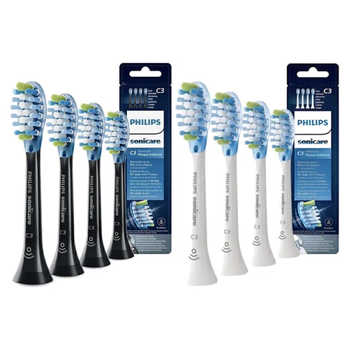 4/8xPhilips Sonicare C3 HX9044 Optimal Premium Plaque cabezales de cepillo GERHRTHJRRTUU - Imagen 3 de 26