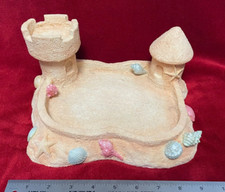 Cherished Teddies By The Sea Display Sand Castle Display Base Enesco 1997