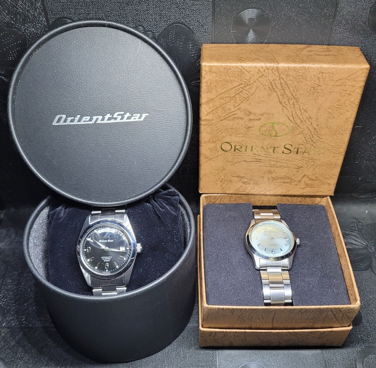 Orient Star Explorer DD WZ0021EV Black Dial and WZ0121PF Orient Star Explorer DD WZ0021EV Black Dial and WZ0121PF