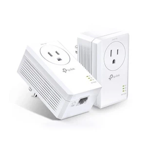 TP Link TL PA7017P AV1000 Powerline Adapter Kit 1000 Mbps Plug and Play