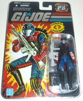 G.I.JOE 2008 COBRA VIPER MOC FOIL CARD NEU & OVP GI JOE 25TH ANNIVERSARY