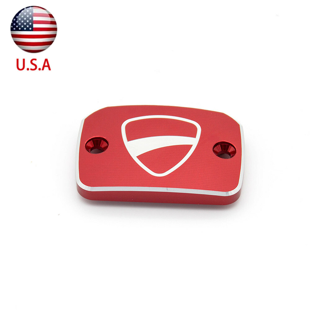 Reservoir Brake Fluid Covers Caps For Ducati Monster 600 695 696 S2R 800 795 796