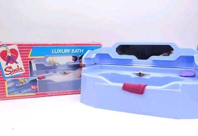 Sindy Luxury Badezimmer Puppe Vintage Spielzeug Zubehör 80er Pedigree mit OVP