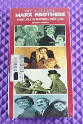 The Unknown Marx Brothers Unique Look at Film's Most Original Comedy Legends VHS