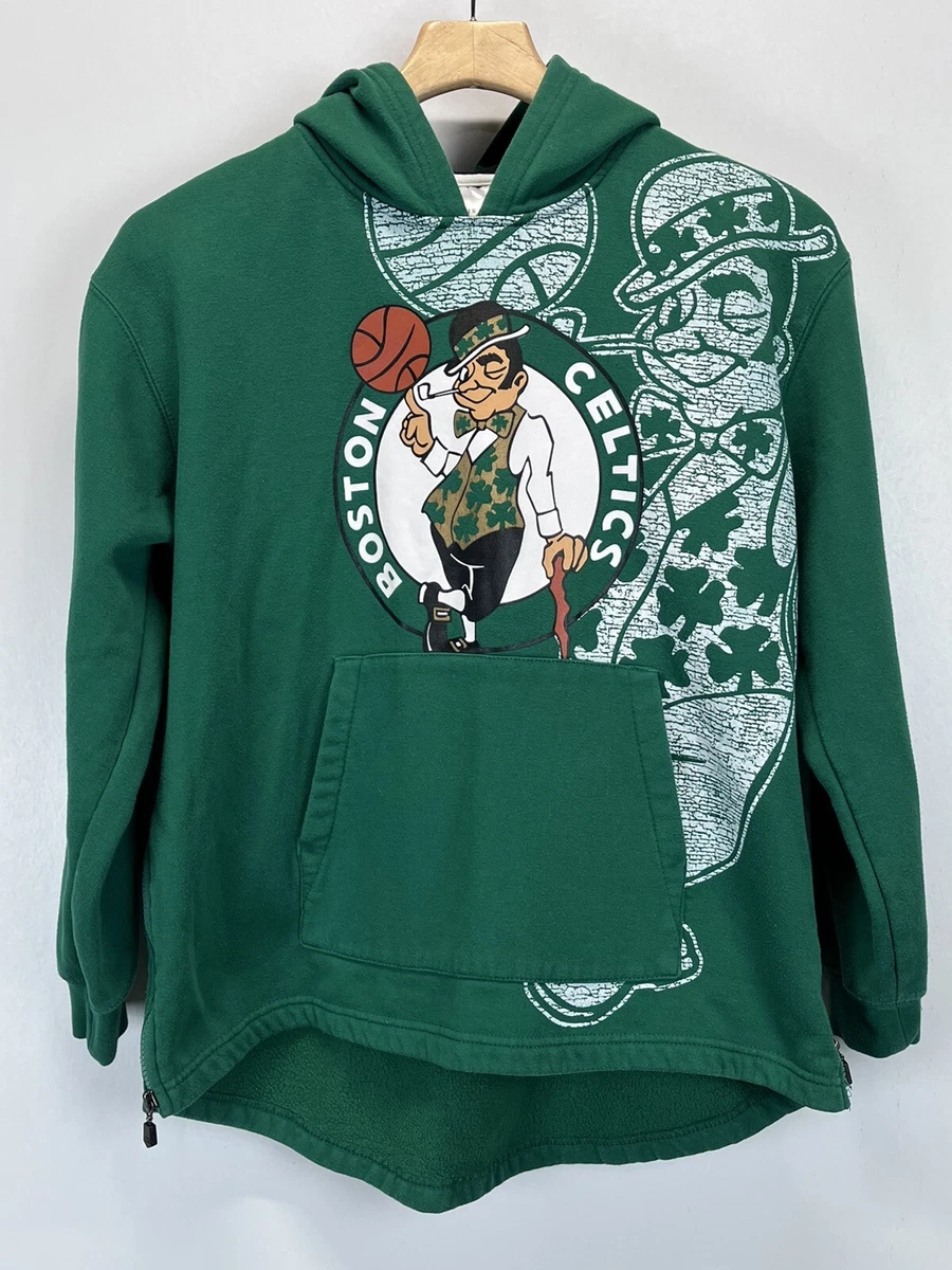 Boys Zipway NBA Boston Celtics Hoodie Sweatshirt Sz 14 16 VGUC Zip Sides