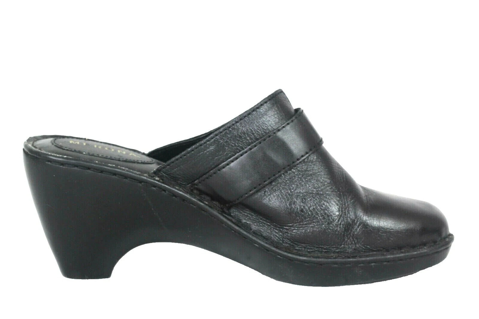Merona Leather Upper Casual Heels for Women