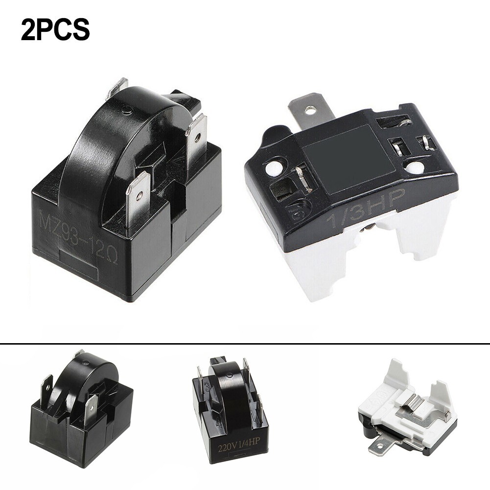 Universal Mini Fridge Starter Relay and Overload Protector Easy