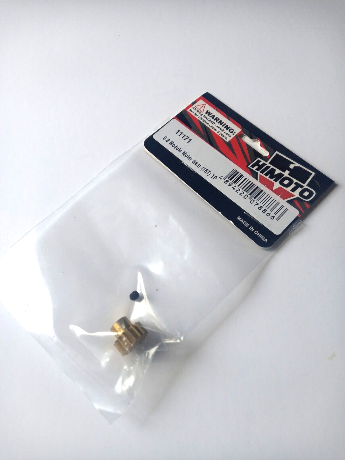 Himoto 0.8 Module Motor Pinion Gear 16 Tooth - 11171 16T