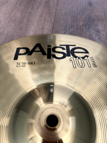 Set of Paiste Cymbals Inc Pearl Bag in VCG - 20" Ride, 16" Crash and 14" Hi Hats - Picture 11 of 14